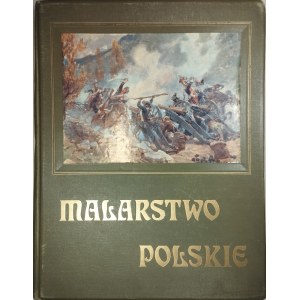Kulikowski Stefan - Malarstwo polskie w odbitkach barwnych. [T.] I ( 48 odbitek - 48 tekstów). Warszawa [1908] Salon Kulikowskiego - Gebethner i Wolff. Oprawa Jana Recmanika.
