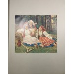 Kulikowski Stefan - Malarstwo polskie w odbitkach barwnych. [T.] I ( 48 odbitek - 48 tekstów). Warszawa [1908] Salon Kulikowskiego - Gebethner i Wolff. Oprawa Jana Recmanika.