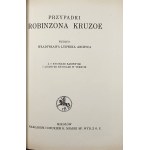 [Defoe Daniel] - Przypadki Robinzona Kruzoe. Według Władysława Ludwika Anczyca. Z 7 rycinami barwnymi i licznymi rycinami w tekście. Mikołów [1939] Nakł. i Druk. K. Miarki.