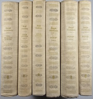 Sienkiewicz Henryk - Trylogia. T. 1-6. Warsaw 1956 PIW. Illustrated by Jan Marcin Szancer.
