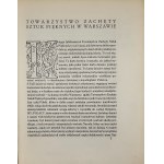 Towarzystwo Zachęty Sztuk Pięknych w Warszawie. LXXV. [Księga jubileuszowa]. Kraków 1936 Druk. Narodowa.