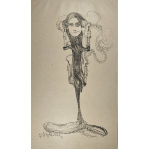 Teka Melpomeny - Wojtkiewicz Witold - [Jadwiga] Mrozowska (Psyche). Kraków 1904 Lit. A. Pruszyńskiego.