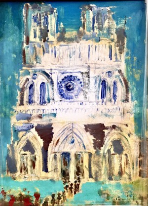 Larysa Jaromska, „Katedra Notre Dame Paryż”