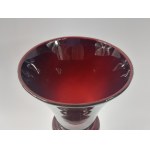 proj. Jerzy Słuczan-Orkusz, Vase, Spool, Tarnowiec Glassworks