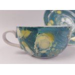 Filiżanka ze spodkiem, Porcelit Pruszków
