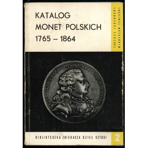 Jabłoński Tadeusz, Terlecki Władysław - Katalog monet polskich 1765-1864, Warszawa 1965, brak ISBN