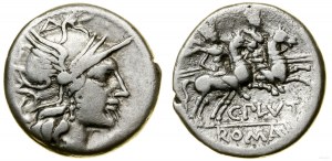 Roman Republic, denarius, 121 B.C., Rome