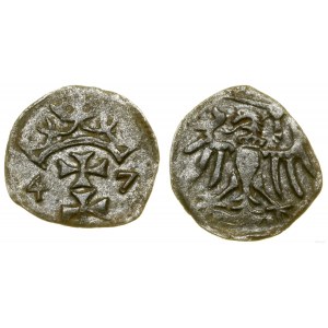 Poland, denarius, 1547, Gdansk