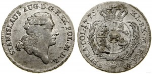 Polsko, dva zloté, 1775 EB, Varšava
