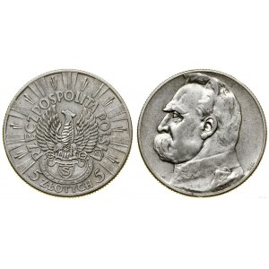 Poland, 5 zloty, 1934 S, Warsaw