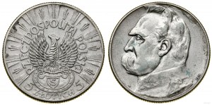 Pologne, 5 zlotys, 1934 S, Varsovie