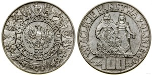 Pologne, 100 zloty, 1966, Varsovie