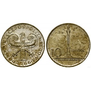 Poland, 10 zloty, 1966, Warsaw