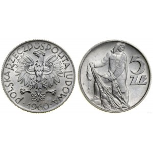 Poland, 5 gold, 1960, Warsaw