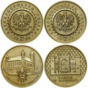 Polska, zestaw 2 x 2 złote, Warszawa