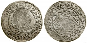 Prusse ducale (1525-1657), sou, 1538, Königsberg