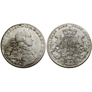 Niemcy, talar (Konventionstaler), 1766 ES, Bayreuth