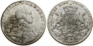 Germany, thaler (Konventionstaler), 1766 ES, Bayreuth