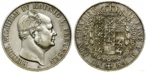 Germany, thaler, 1854 A, Berlin