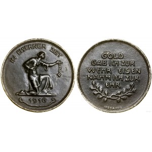 Niemcy, medal patriotyczny, 1916