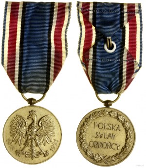 Polsko, Pamětní medaile za válku 1918-1921, (od roku 1928), Varšava