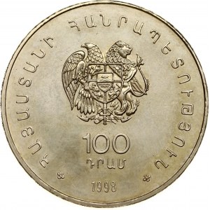 Armenia 100 Dram 1998 Armenian silver seagull