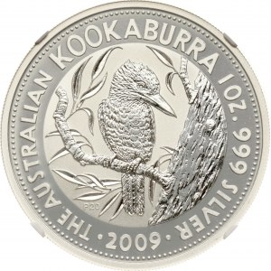 Australia 1 Dollaro 2009 P20 Australian Kookaburra NGC MS 69