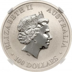 Australia 100 Dollars 2018 P Kangaroo NGC MS 69