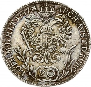 Austria 20 Kreuzer 1787 B