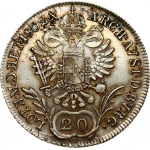 Austria 20 Kreuzer 1802 B