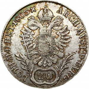 Austria 20 Kreuzer 1803 A