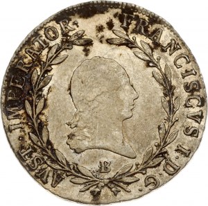 Austria 20 Kreuzer 1809 B