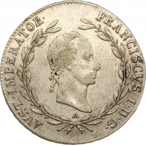 Austria 20 Kreuzer 1830 A