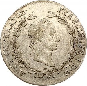 Austria 20 Kreuzer 1830 A