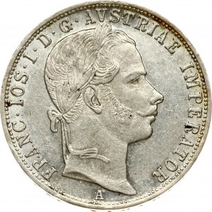 Austria 1 Florin 1860 A