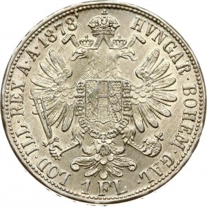 Austria 1 Florin 1878