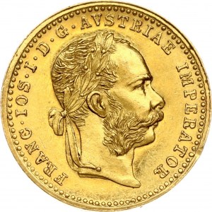 Austria Ducat 1886