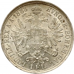 Austria 1 Fiorino 1888