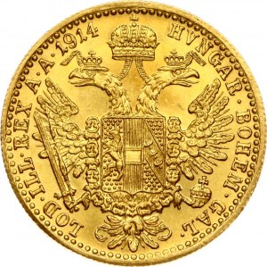 Rakouský dukát 1914