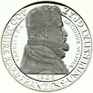 Austria 500 scellini 1985 400° anniversario - Università di Graz