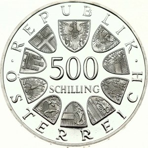 Austria 500 scellini 1985 400° anniversario - Università di Graz