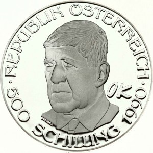 Austria 500 Schilling 1990 Oskar Kokoschka