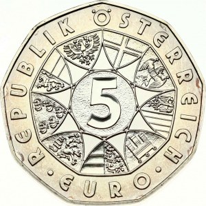 Austria 5 Euro 2009 200th Anniversary of the Death of Joseph Haydn