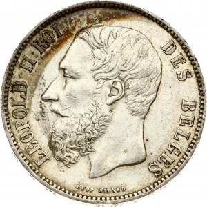 Belgium 5 Francs 1873