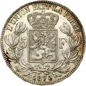 Belgie 5 franků 1873