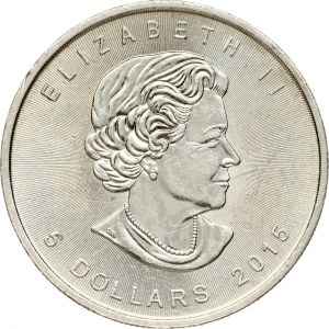 Canada 5 Dollars 2015