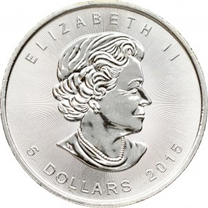 Canada 5 Dollars 2015