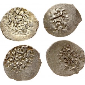 Chanat krymski Beszlik (AH1129-1137) Zestaw 4 monet