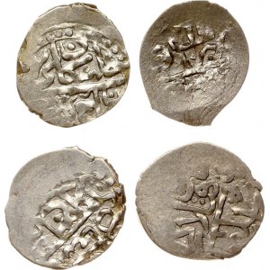 Chanat krymski Beszlik (AH1129-1137) Zestaw 4 monet