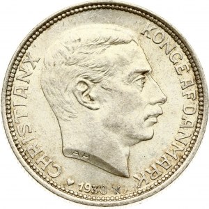 Denmark 2 Kroner 1930 King's birthday